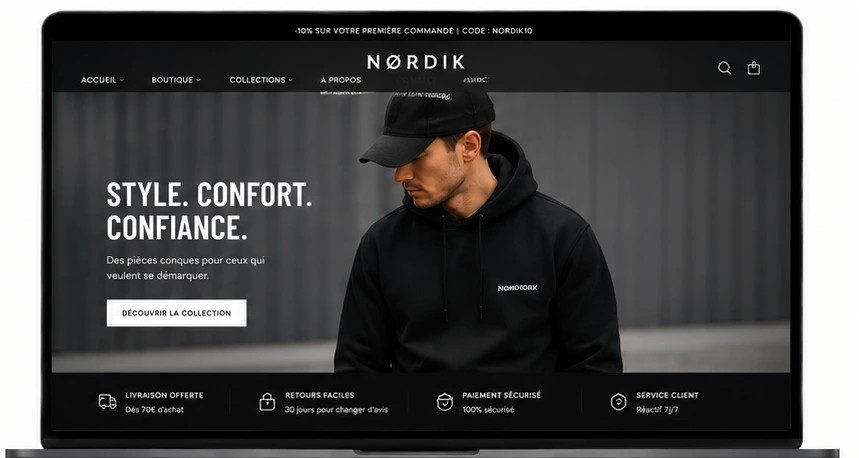 Boutique Shopify mode premium